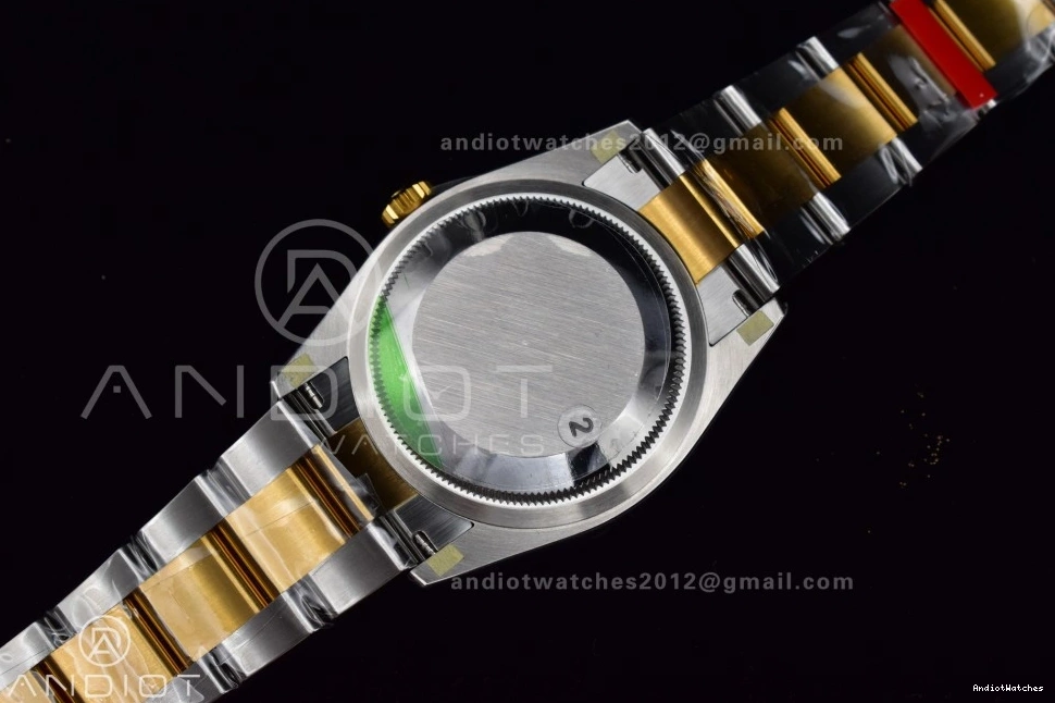 Best 1:1 Steel DD 36mm VSF 904L Black 124273 842 YG Edition Dial Bracelet SS on Resilient Explorer 0108